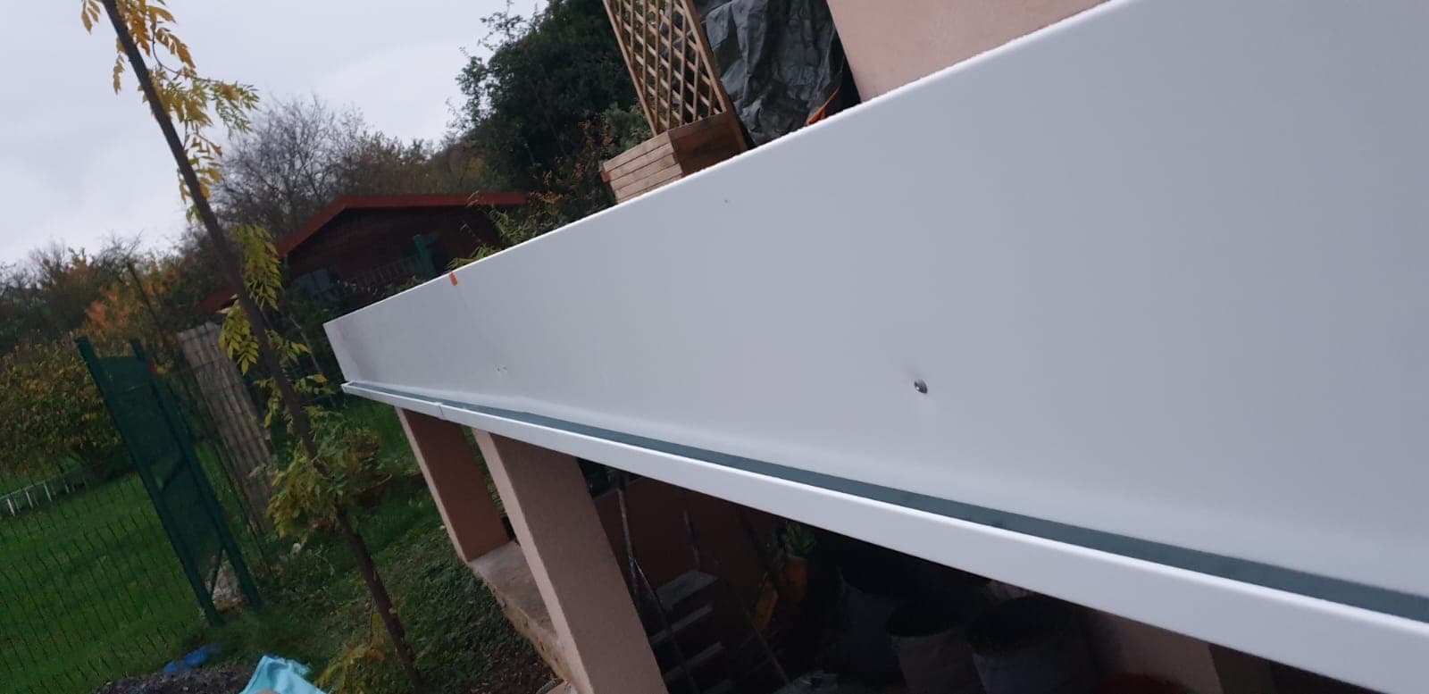 Couvertine alu sur mesure réalisé par Profiler Métallerie en Moselle