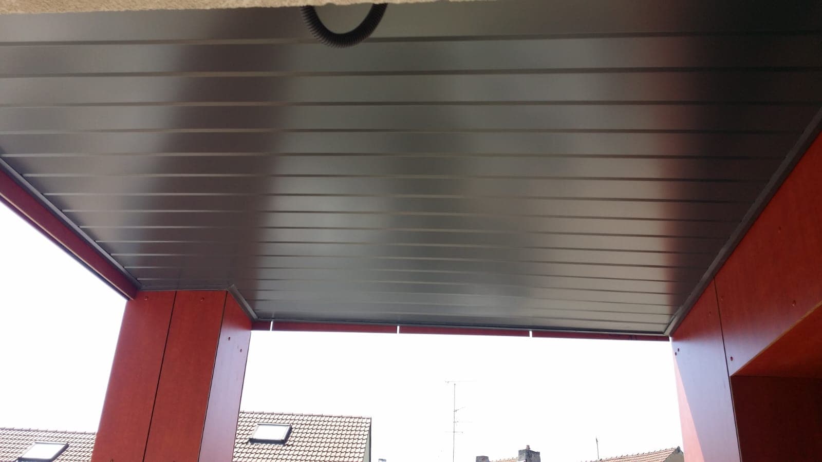 Couvertine alu sur mesure réalisé par Profiler Métallerie en Moselle