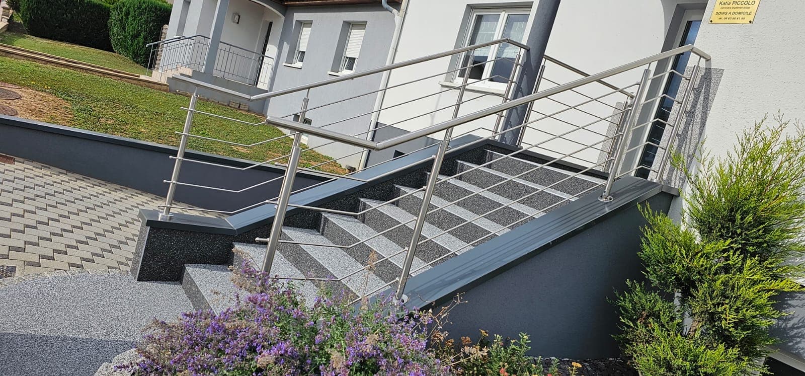 Garde-corps sur mesure réalisé par Profiler Métallerie en Moselle