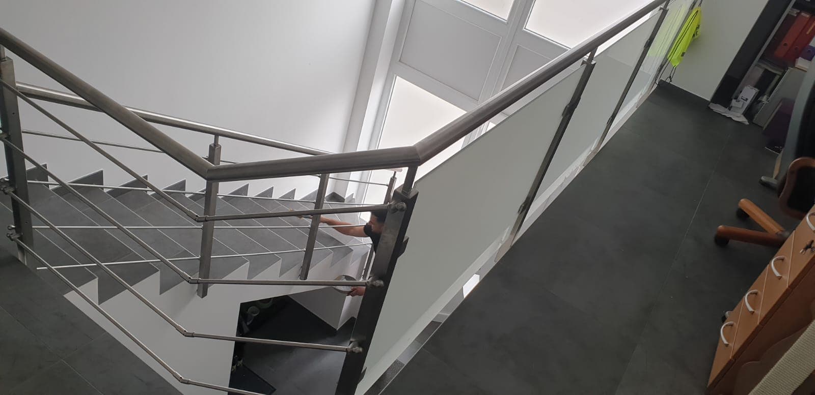 Garde-corps sur mesure réalisé par Profiler Métallerie en Moselle