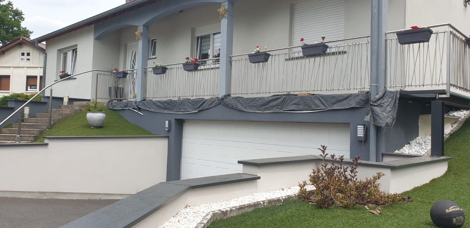 Garde-corps sur mesure réalisé par Profiler Métallerie en Moselle