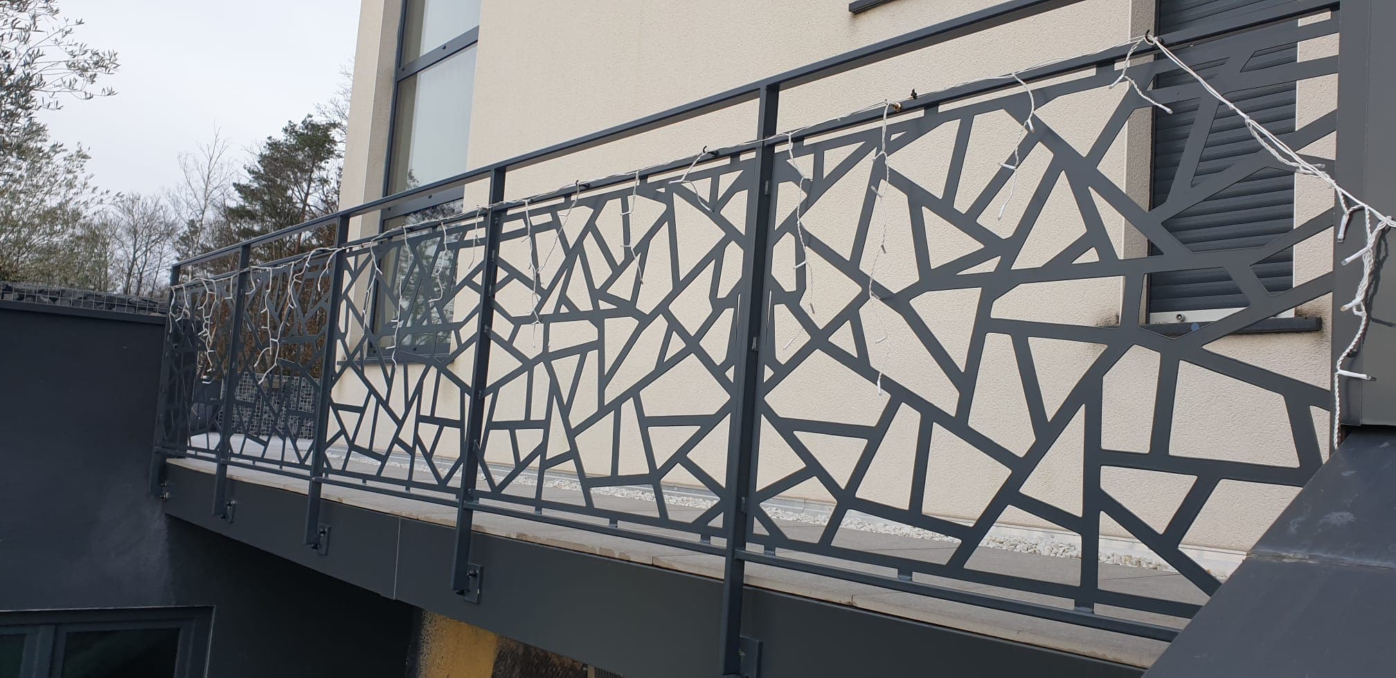 Garde-corps sur mesure réalisé par Profiler Métallerie en Moselle