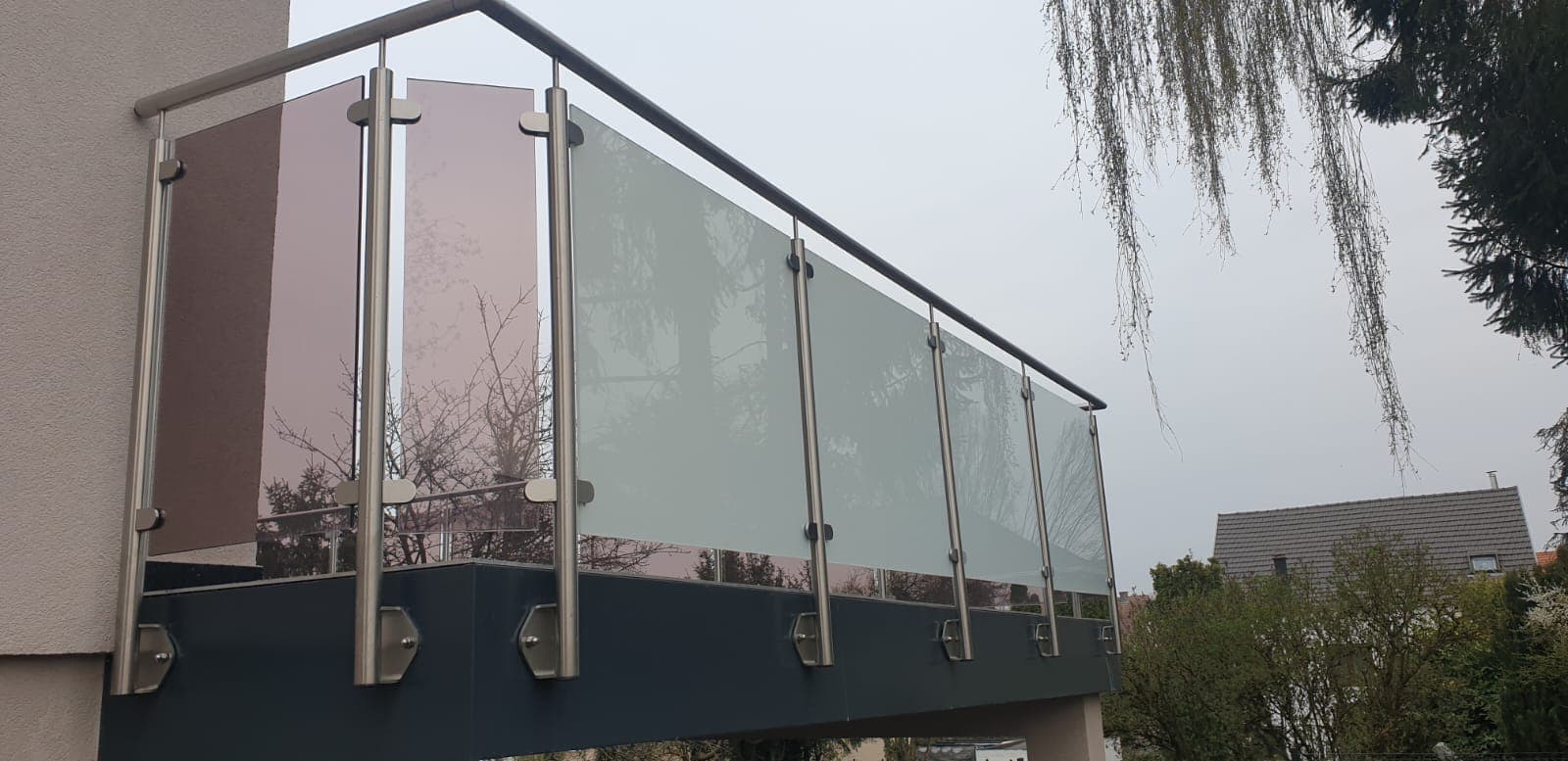 Garde-corps sur mesure réalisé par Profiler Métallerie en Moselle