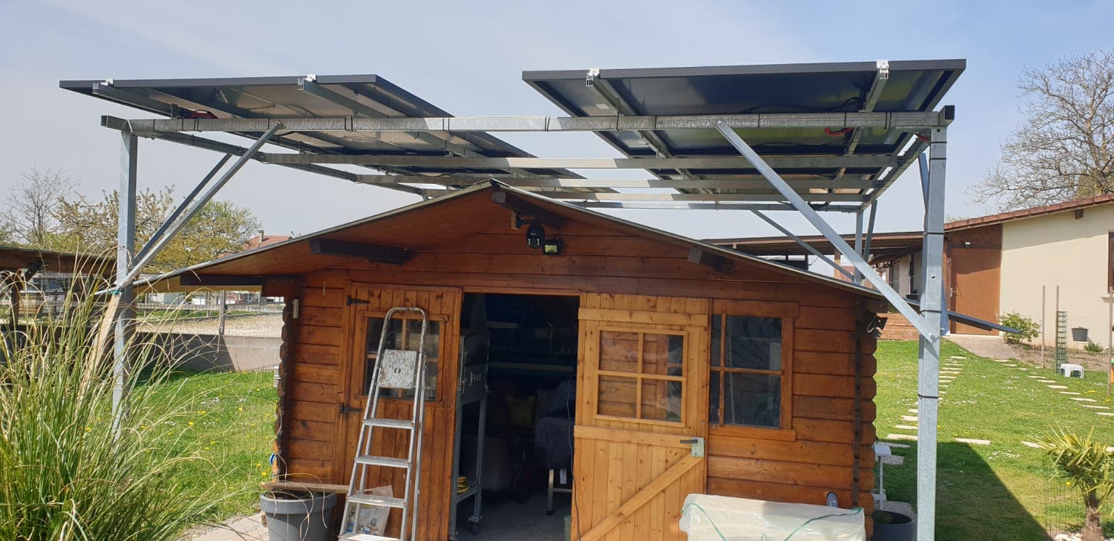 Terrasse / Charpente sur mesure réalisé par Profiler Métallerie en Moselle