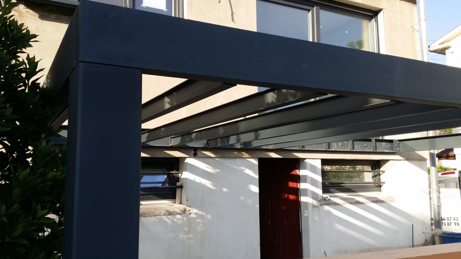 Terrasse / Charpente sur mesure réalisé par Profiler Métallerie en Moselle